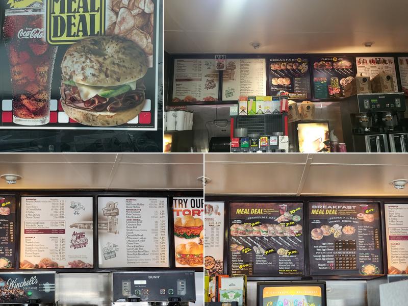 Winchell's Donut House Menu