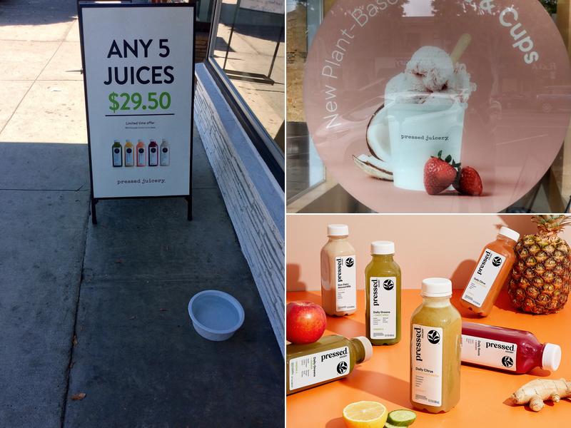Pressed Juicery Menu