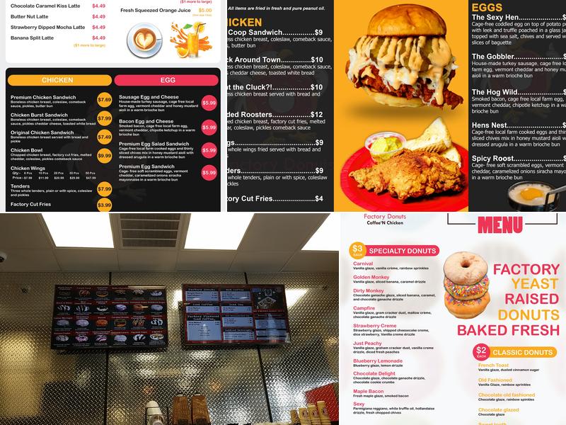 Izzys Hot Chicken and Desserts Menu