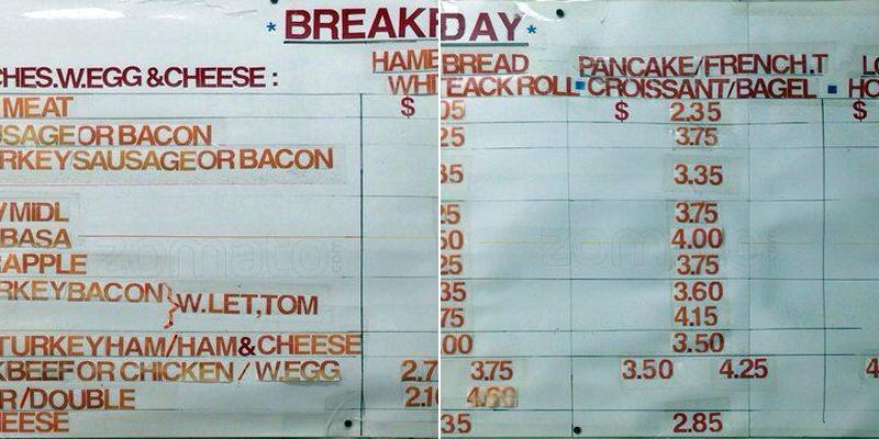 Donuts Queen Menu
