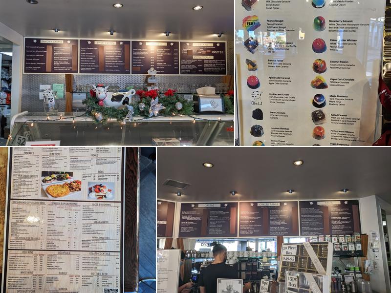 Chocolat Hillcrest Menu