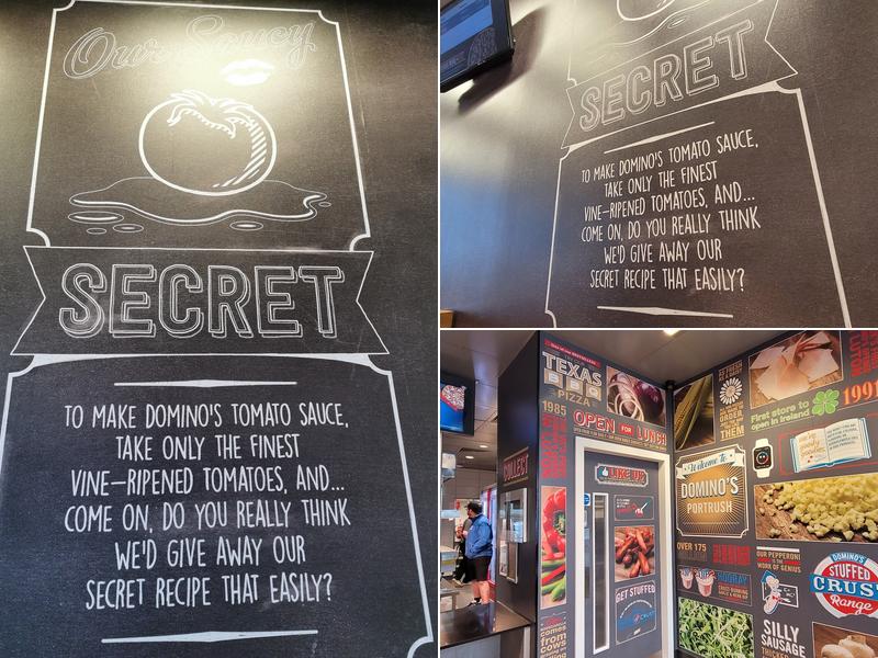 Domino's Pizza - Portrush Menu