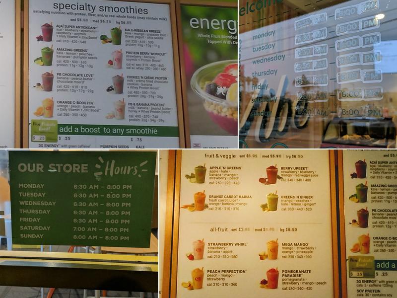 Jamba Menu