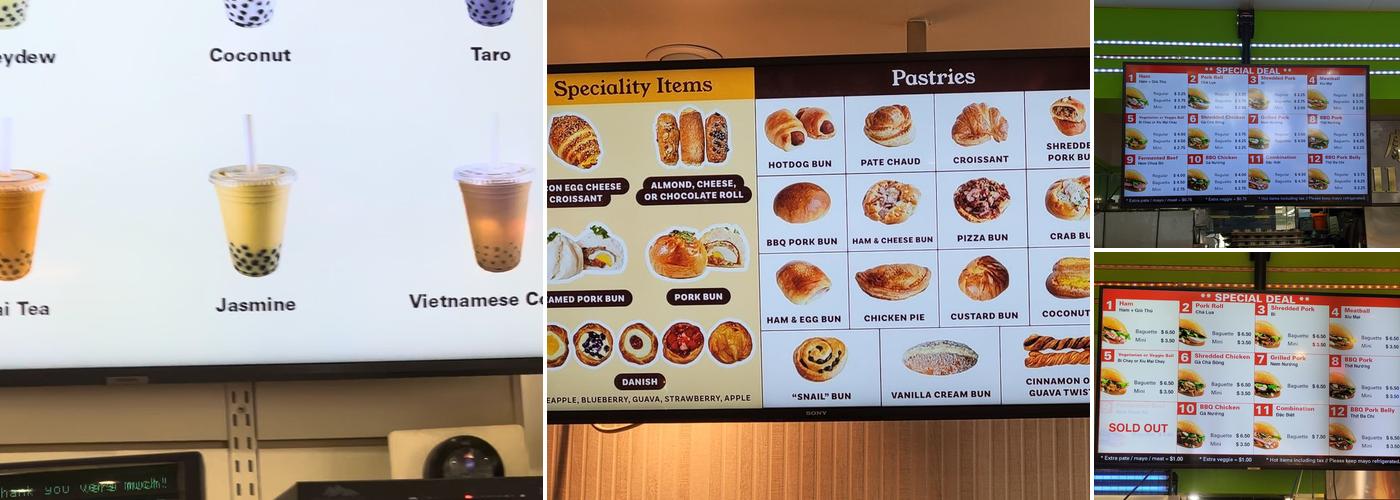 111 Bakery Inc. Menu