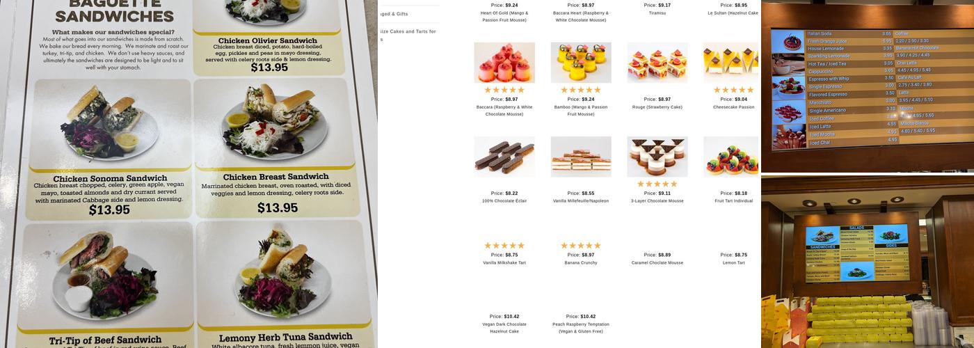 Cocola Menu