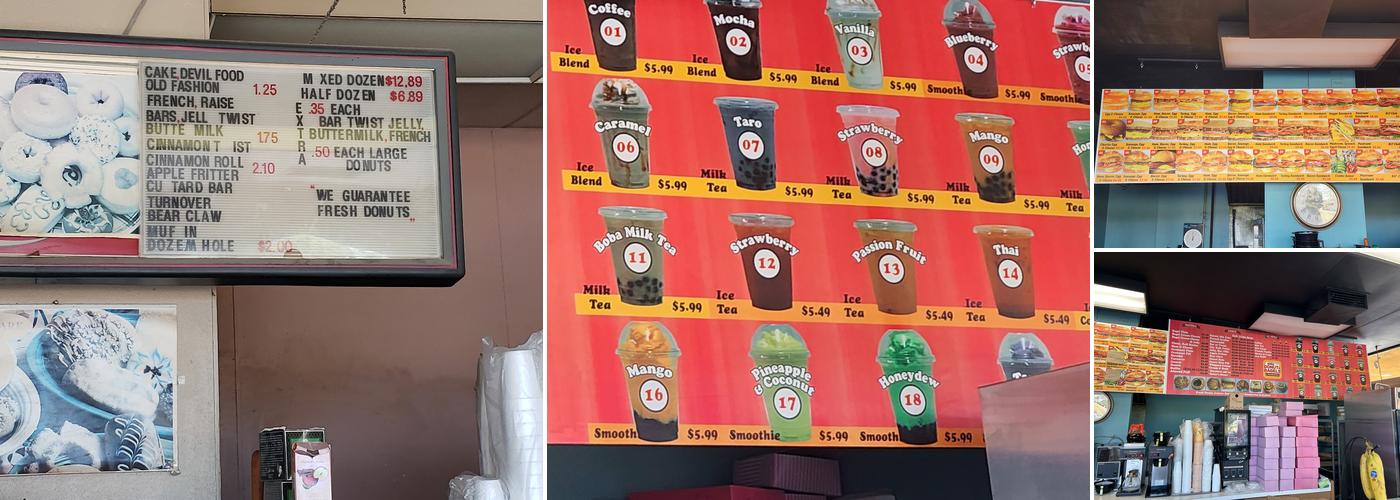 Hooz Donuts Menu