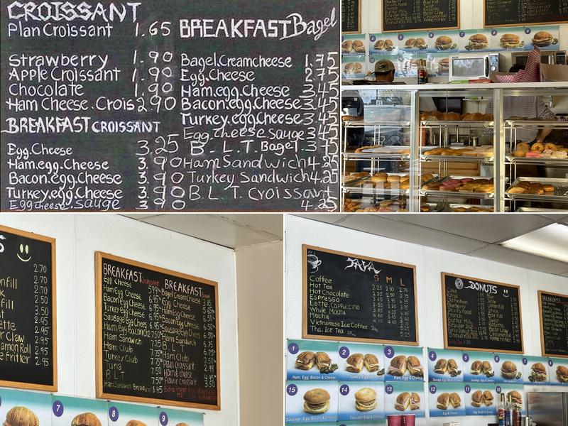 Maple leaf Donuts Menu