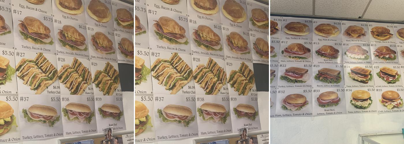 Jackson's Donuts Menu