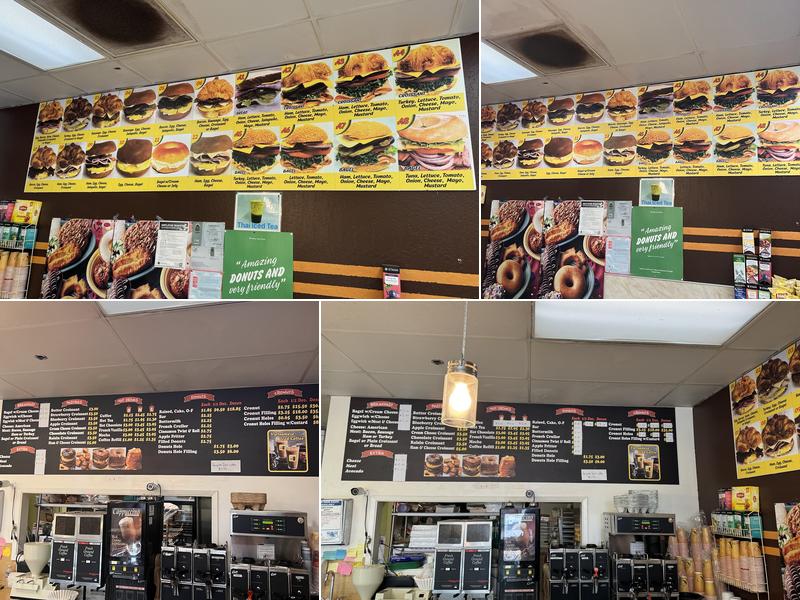 Manley’s Donut Shop Menu