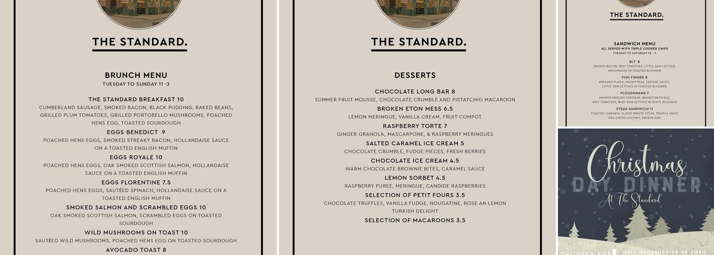 The Standard Menu