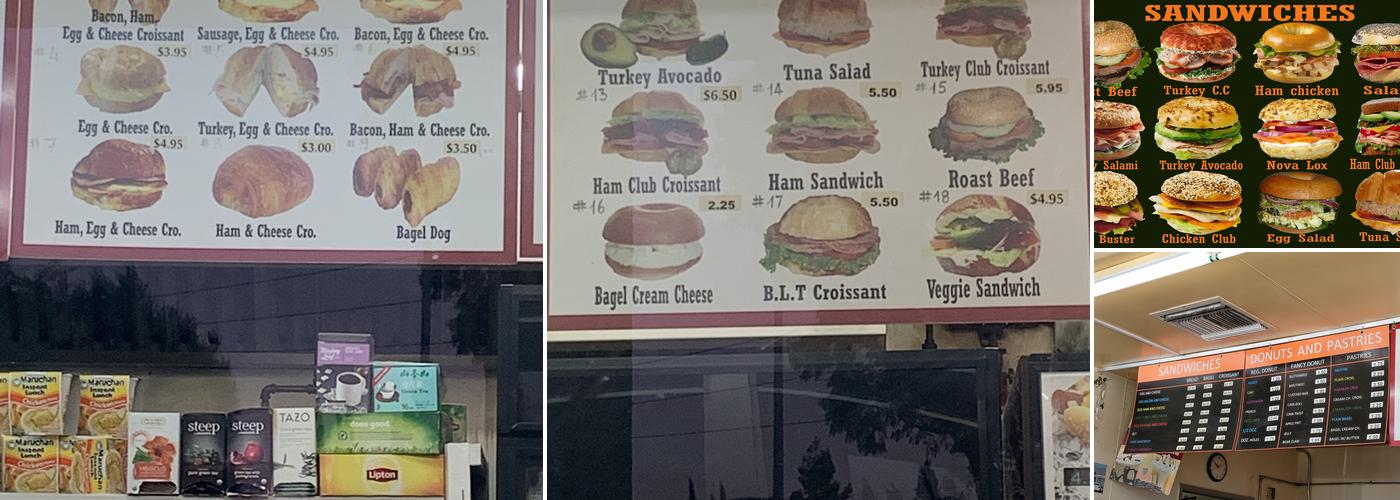 Maple Leaf Donuts Menu