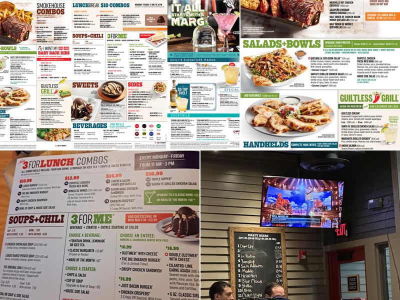 Chili's Grill & Bar Menu