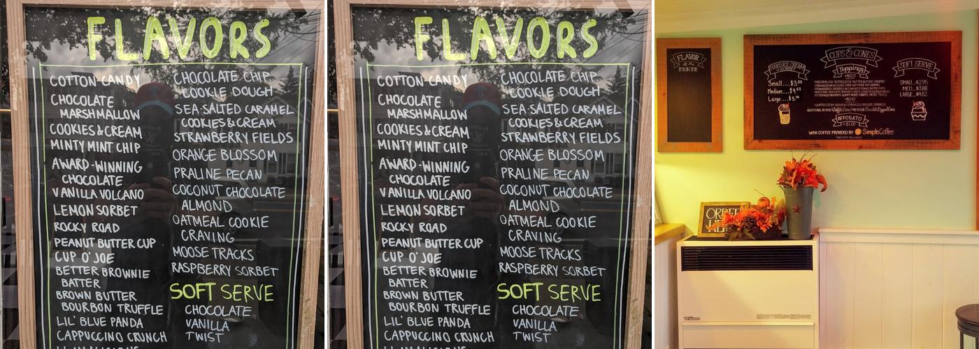 Mendham Creamery Menu