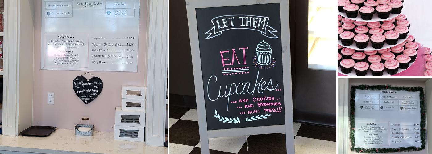Icing on the Cupcake Menu