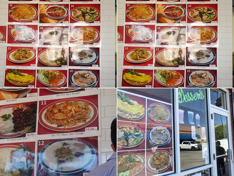 Angkor Delight Sandwich &food Menu