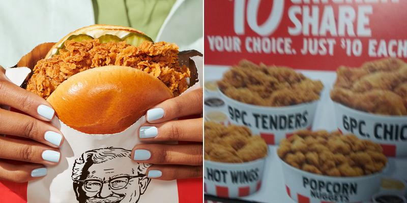 KFC Menu