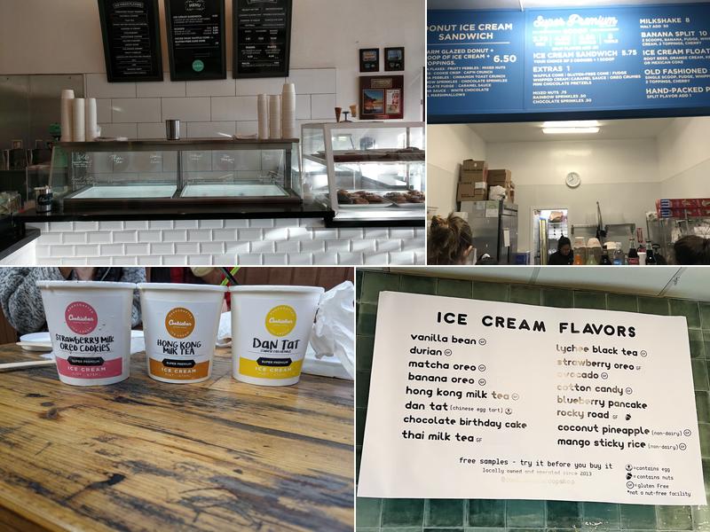 Cookiebar Scoop Shop Menu