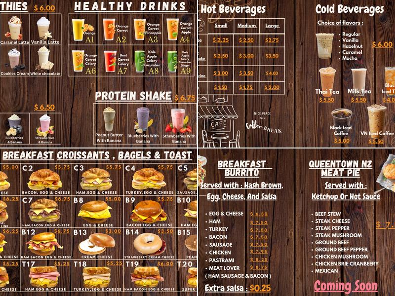 L.A. Donuts Menu