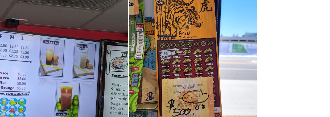 Dolly's Donuts & Cookies Too Menu