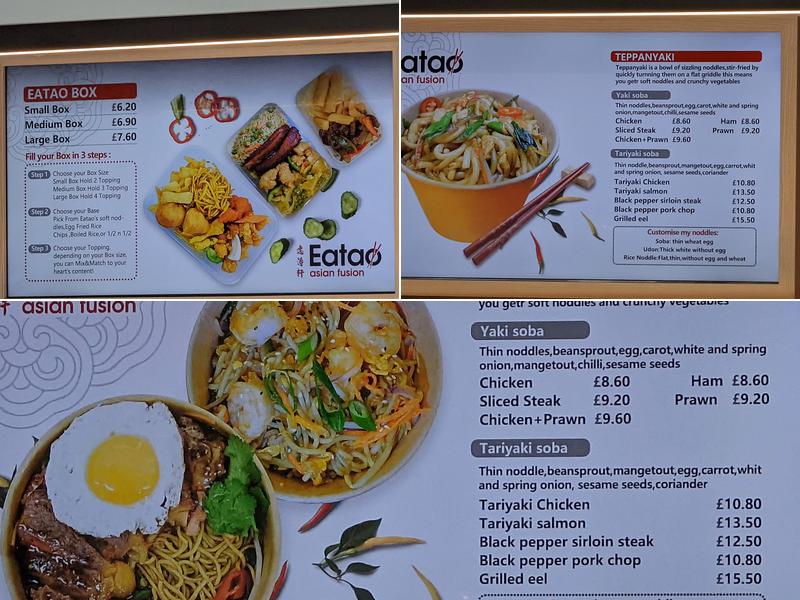 Eatao Menu