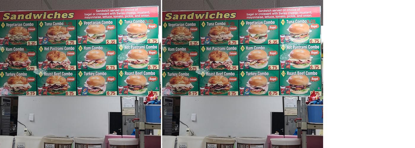 Vandy Donuts Menu