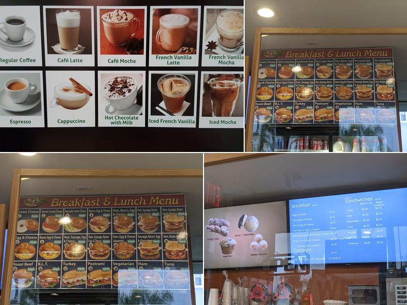 Pk Donuts Menu