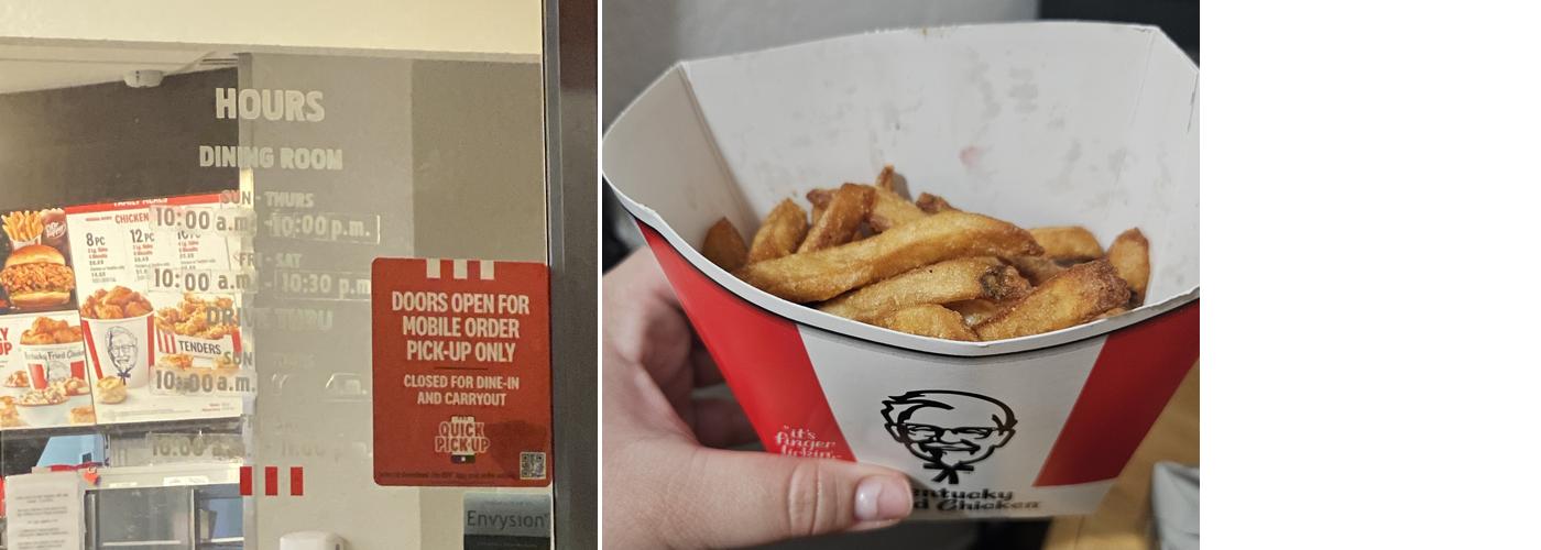 KFC Menu