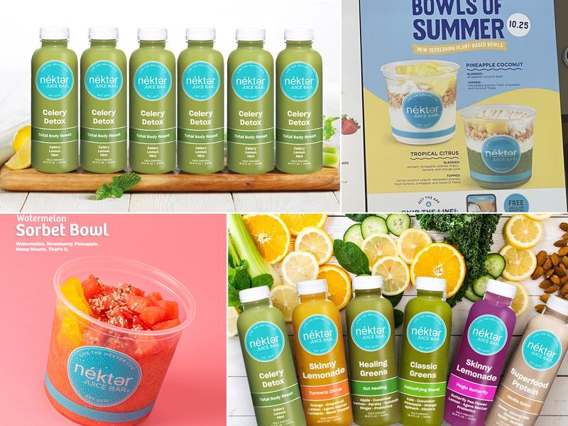 Nekter Juice Bar Menu