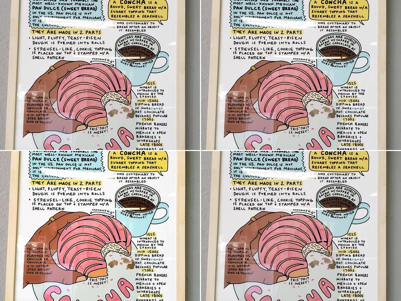 Holy Concha Bakery Menu