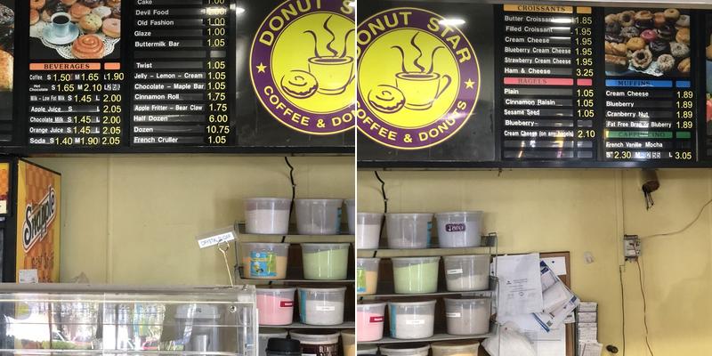 StarWok Express & Donut Star Menu