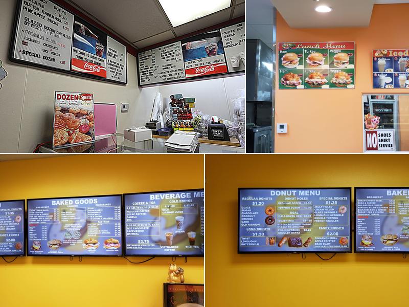 Ducks Donuts Menu