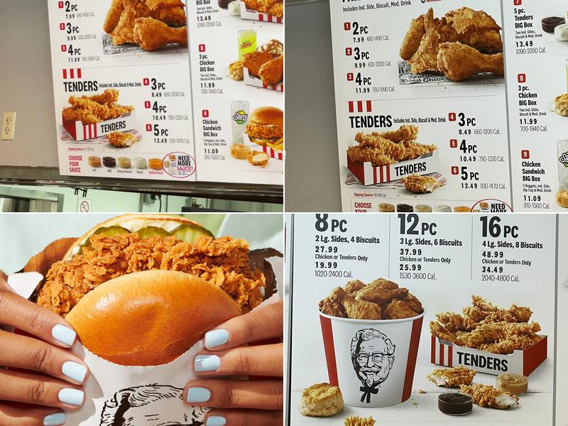 KFC Menu