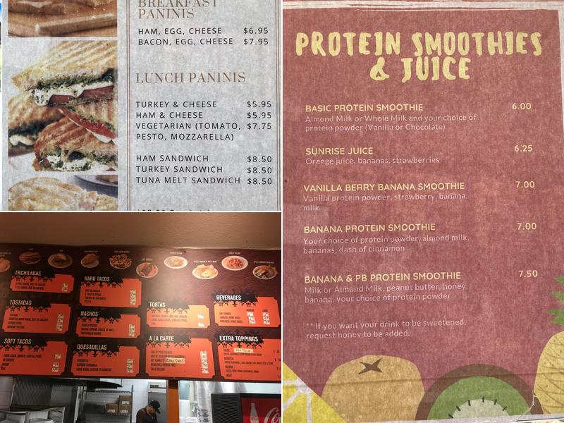K's Donuts Menu