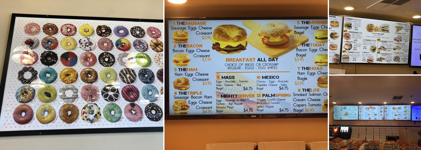 Mag's Donut & Bagel Menu