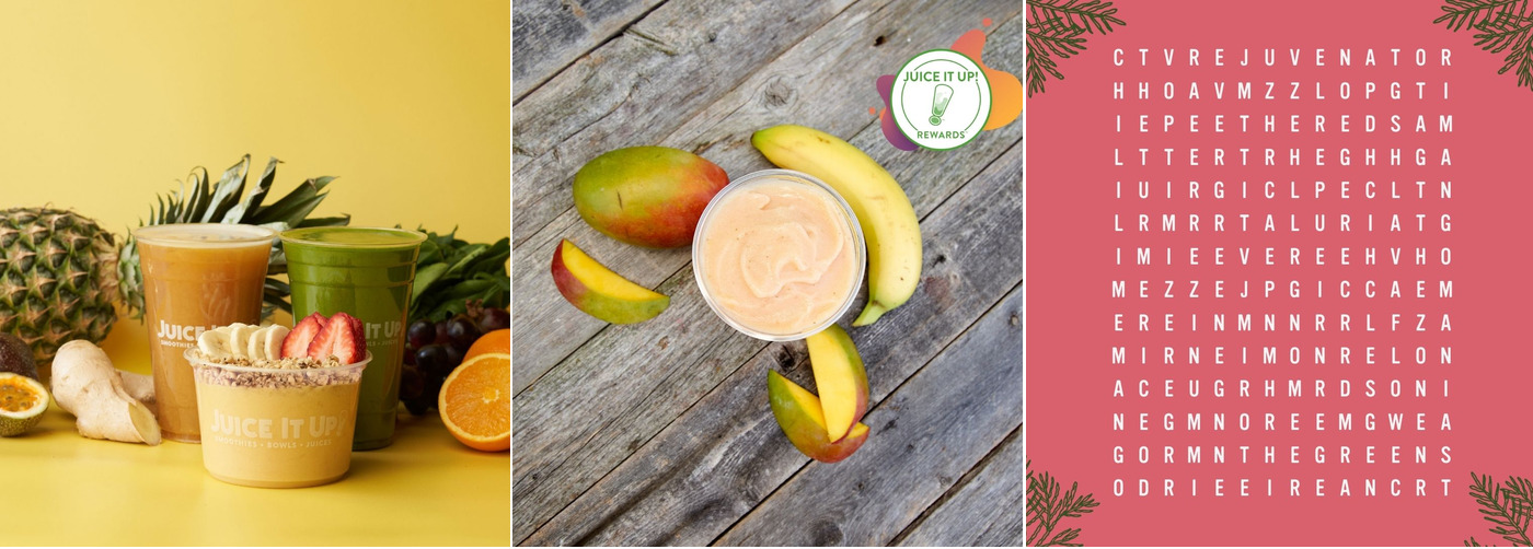 Juice It Up! Menu