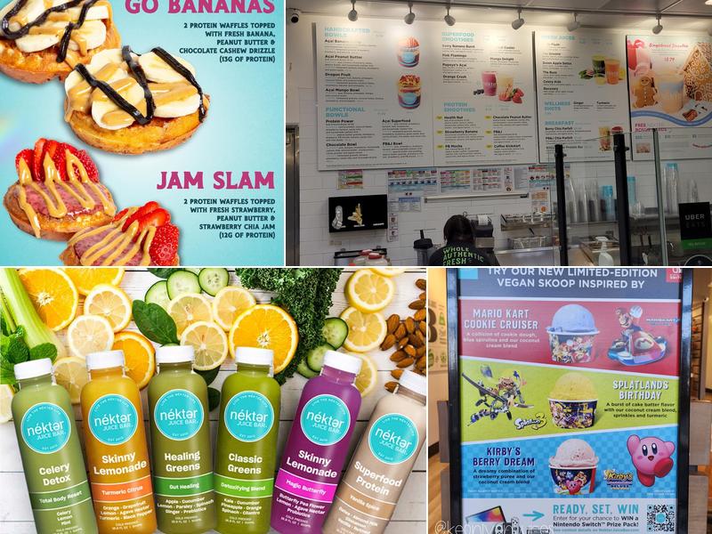 Nekter Juice Bar Menu