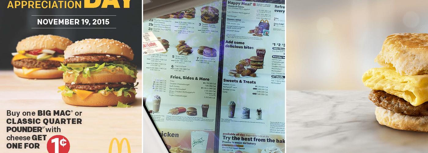 McDonald's Menu