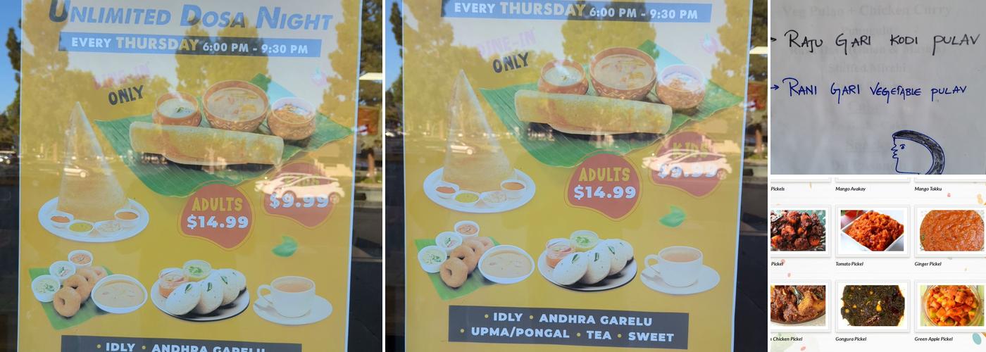 Cakes & Bakes Menu