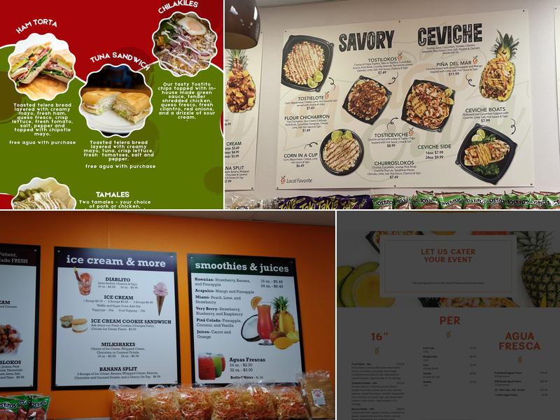 Mango Crazy Menu