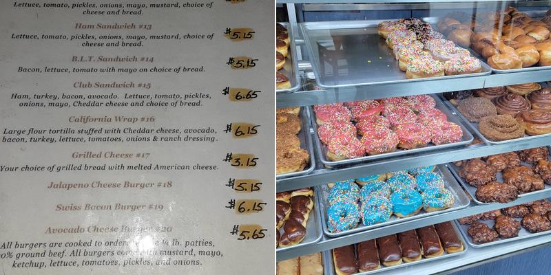 Master's Donuts Menu
