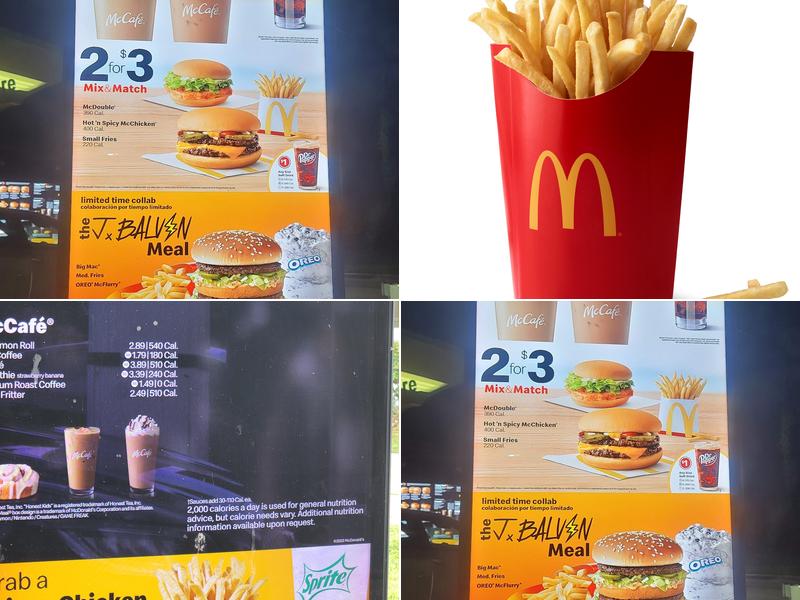 McDonald's Menu
