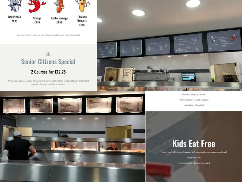 Queens Drive Fish & Chips Menu