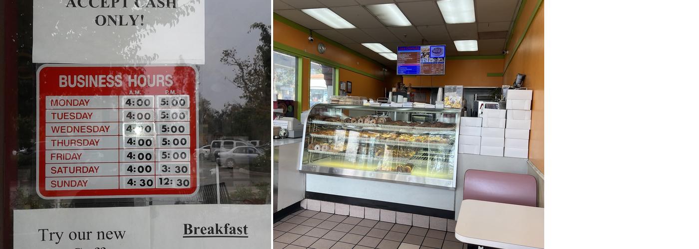 Jax Donuts Menu