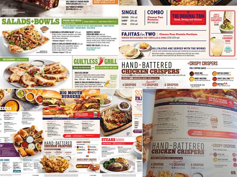 Chili's Grill & Bar Menu