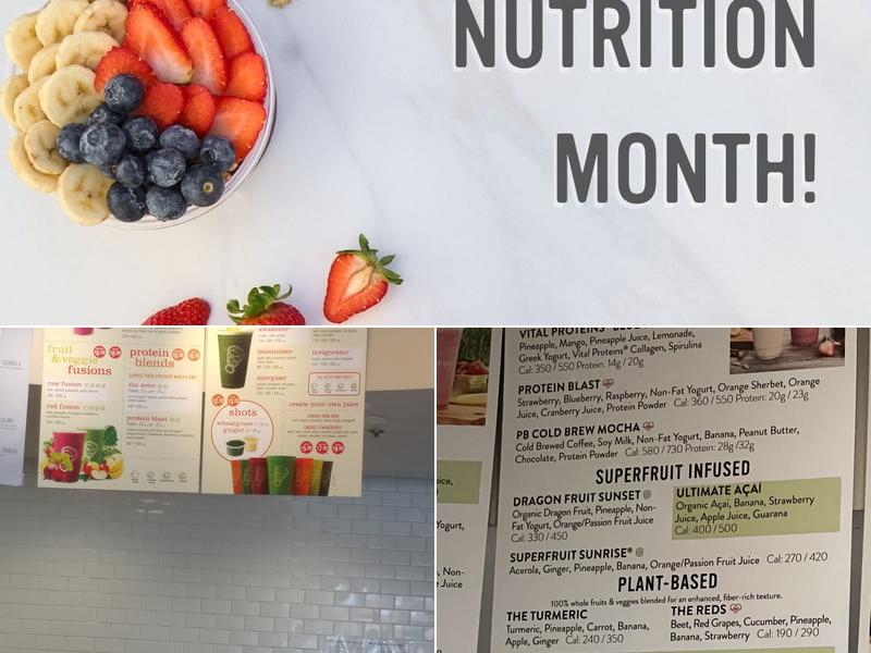 Juice It Up! Menu