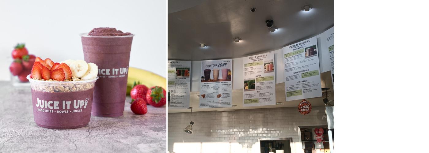 Juice It Up! Menu