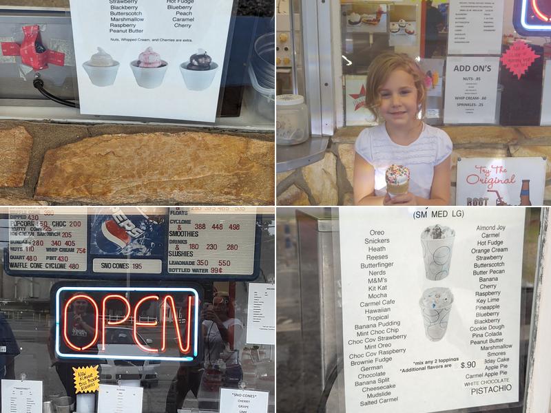 The Ice Cream Shoppe Menu