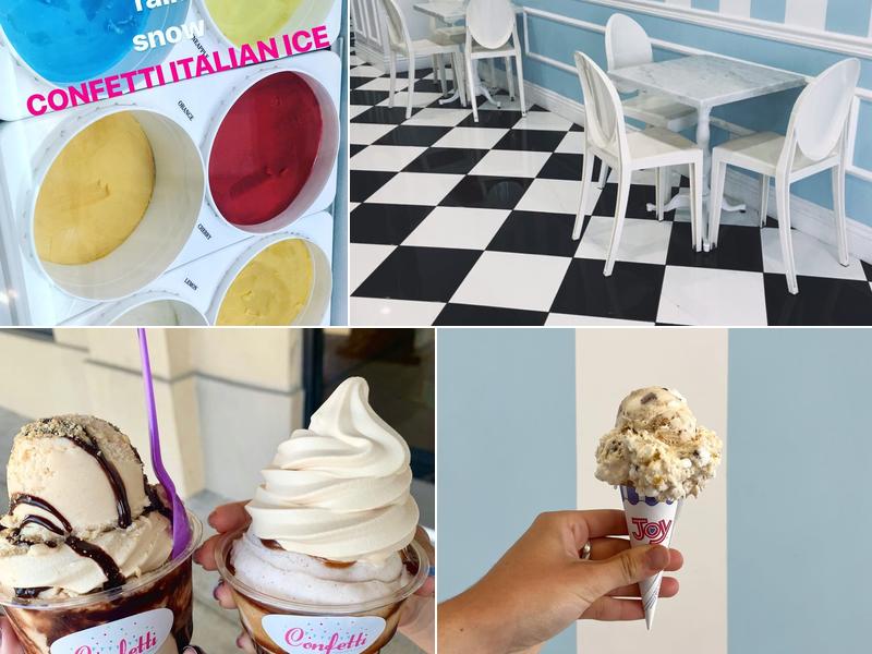 Confetti Italian Ice & Custard 1175 Baker St Ste E-22, Costa Mesa