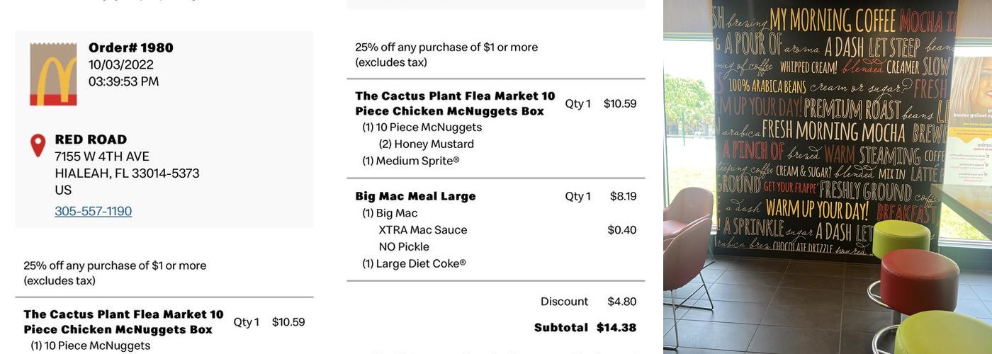 McDonald's Menu