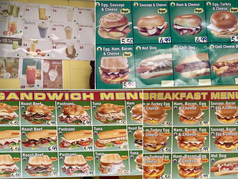 Pam's Doughnuts & Yogurt Menu